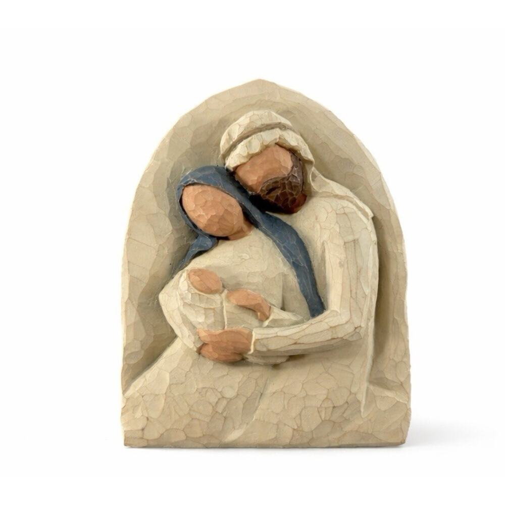 Willow Tree The Holy Family Plaque Susan Lordi 2002 Demdaco A Child Is Born 6"